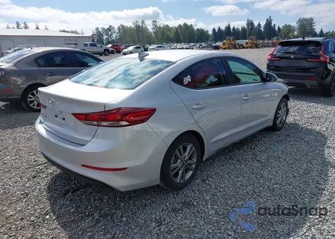 2018 Hyundai Elantra Sel from USA, damaged, VIN KMHD84LF7JU519232